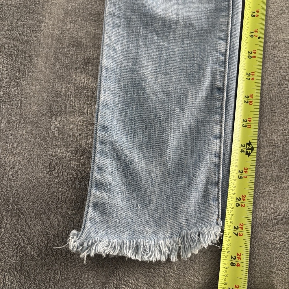 Levi's High Rise Pale Blue Denim Jeans with Red Tab - Picture 14 of 15